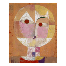 Senecio (Baldgreis) (1922絵を描)のPaul Klee ポスター