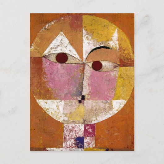 Senecio (Baldgreis) (1922)ポール・クレー ポストカード (正面)