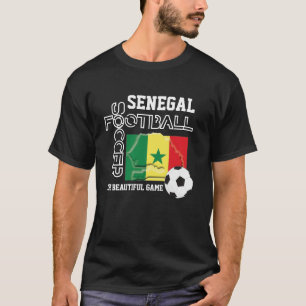 SENEGALサッカーサッカーTシャツ Tシャツ