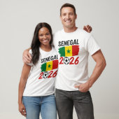 Senegal 2026 Soccer Fan Design with Star Football Tシャツ (ユニセックス)