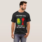 Senegal Africa Football 2022 The First One But Not Tシャツ (正面フル)
