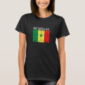 Senegal African Pride and Heritage Tシャツ (正面)