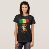 Senegal Fan Horse Tシャツ (正面フル)
