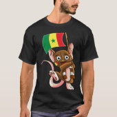 Senegal Fan Mouse Tシャツ (正面)