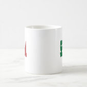 Senegal flag コーヒーマグカップ (中央)