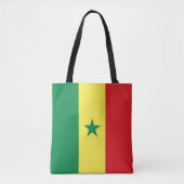 Senegal Flag トートバッグ (正面)