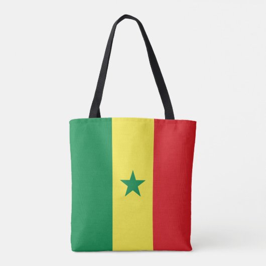 Senegal Flag トートバッグ (裏面)