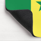 Senegal Flag マウスパッド (コーナー)