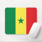 Senegal Flag マウスパッド (マウス)