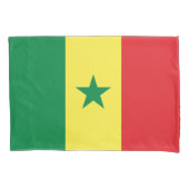 Senegal Flag 枕カバー (正面)