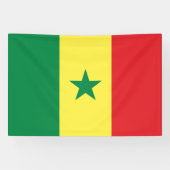 Senegal Flag 横断幕 (横)