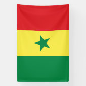 Senegal Flag 横断幕 (縦)