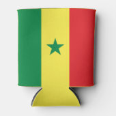 Senegal Flag 缶クーラー (正面)