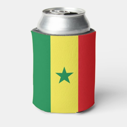 Senegal Flag 缶クーラー (缶裏面)