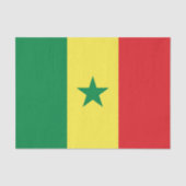 Senegal Flag 薄葉紙 (正面)
