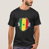 Senegal Flag Tシャツ (正面)