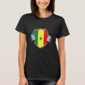 Senegal Flag Tシャツ (正面)