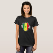 Senegal Flag Tシャツ (正面フル)