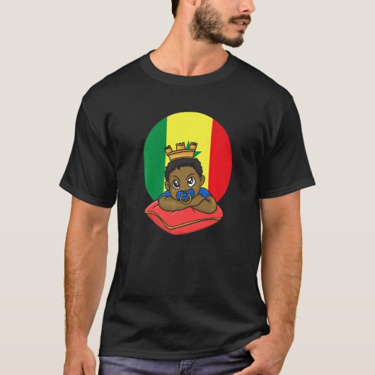 Senegal Senegalese West Africa Proud Prince Boy So Tシャツ (正面)
