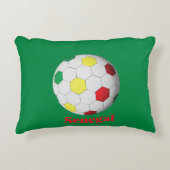 Senegal Soccer アクセントクッション (正面)