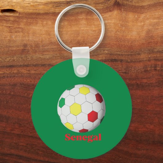 Senegal soccer キーホルダー (裏面)