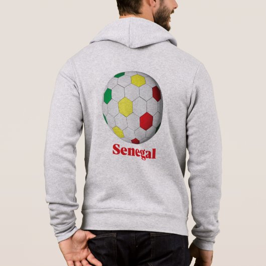 Senegal soccer パーカ (裏面)