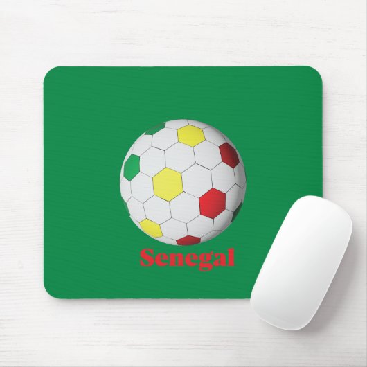Senegal Soccer マウスパッド (マウス)