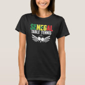 Senegal Table Tennis   Support Senegalese Ping Pon Tシャツ (正面)