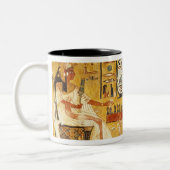 senetを遊ぶNefertari ツートーンマグカップ (左)