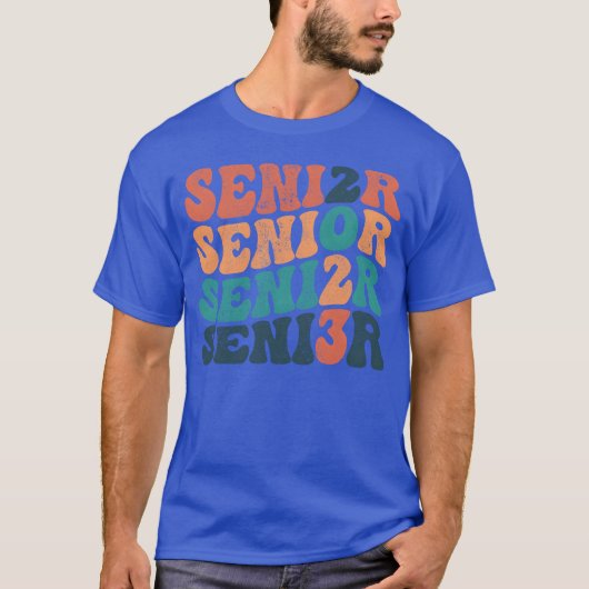 Senior 2023 Graduation My Last First Day Of Class  Tシャツ (正面)