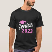 Senior 2023 Graduation Tassel Class Of 23 Tシャツ (正面)