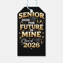 Senior 2026 – 私の未来は輝いている ギフトタグ