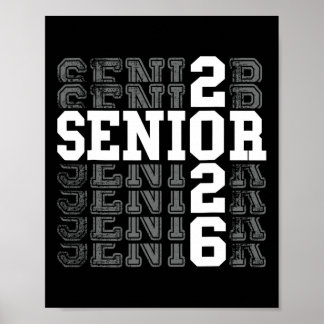 Senior 2026 Back To School Graduation Teachers Kid ポスター