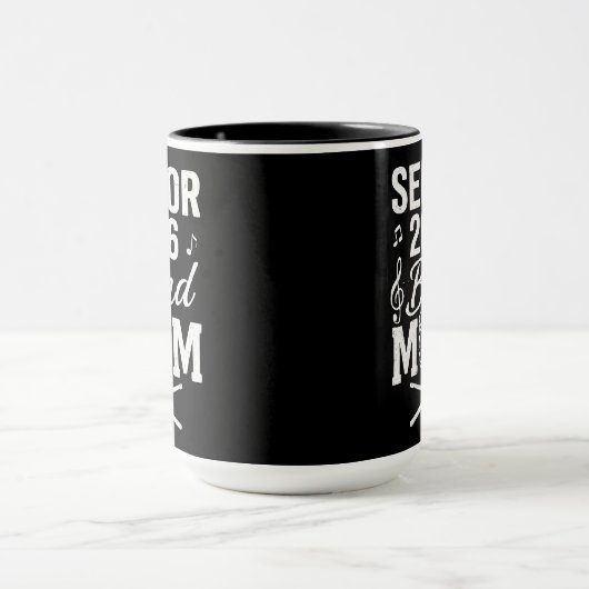 Senior 2026 Band Mom マグカップ (中央)