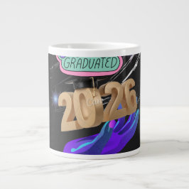 Senior 2026 Celebration Design ジャンボコーヒーマグカップ