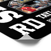 Senior 2026 Cheerleading Team Sports Photo Collage ポスター (角)