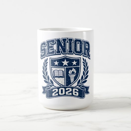 Senior 2026 – Final Year Pride College コーヒーマグカップ (中央)
