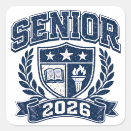 Senior 2026 – Final Year Pride College スクエアシール