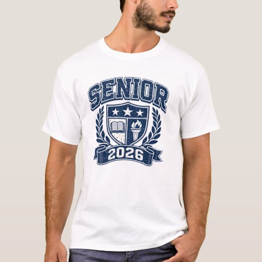 Senior 2026 – Final Year Pride College Tee Tシャツ (正面)