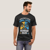 Senior 2026 Gamer Graduation Tシャツ (正面フル)