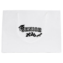 Senior 2026 Gift Bag ラージペーパーバッグ