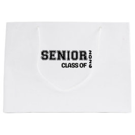 Senior 2026 Gift Bag ラージペーパーバッグ