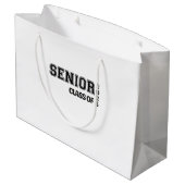 Senior 2026 Gift Bag ラージペーパーバッグ (裏面アングル)