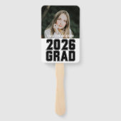 Senior 2026 Grad Photo ハンドファン (裏面)