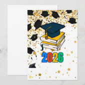 Senior 2026 Graduation Graphic - Educational  サンキューカード (正面/裏面)