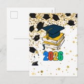 Senior 2026 Graduation Graphic - Educational  シーズンポストカード (正面/裏面)