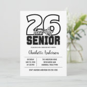 Senior 2026 Graduation Photo 招待状 (スタンド正面)
