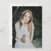 Senior 2026 Graduation Photo 招待状 (裏面)