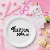 Senior 2026 Paper Plate ペーパープレート (パーティー)