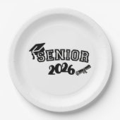 Senior 2026 Paper Plate ペーパープレート (正面)